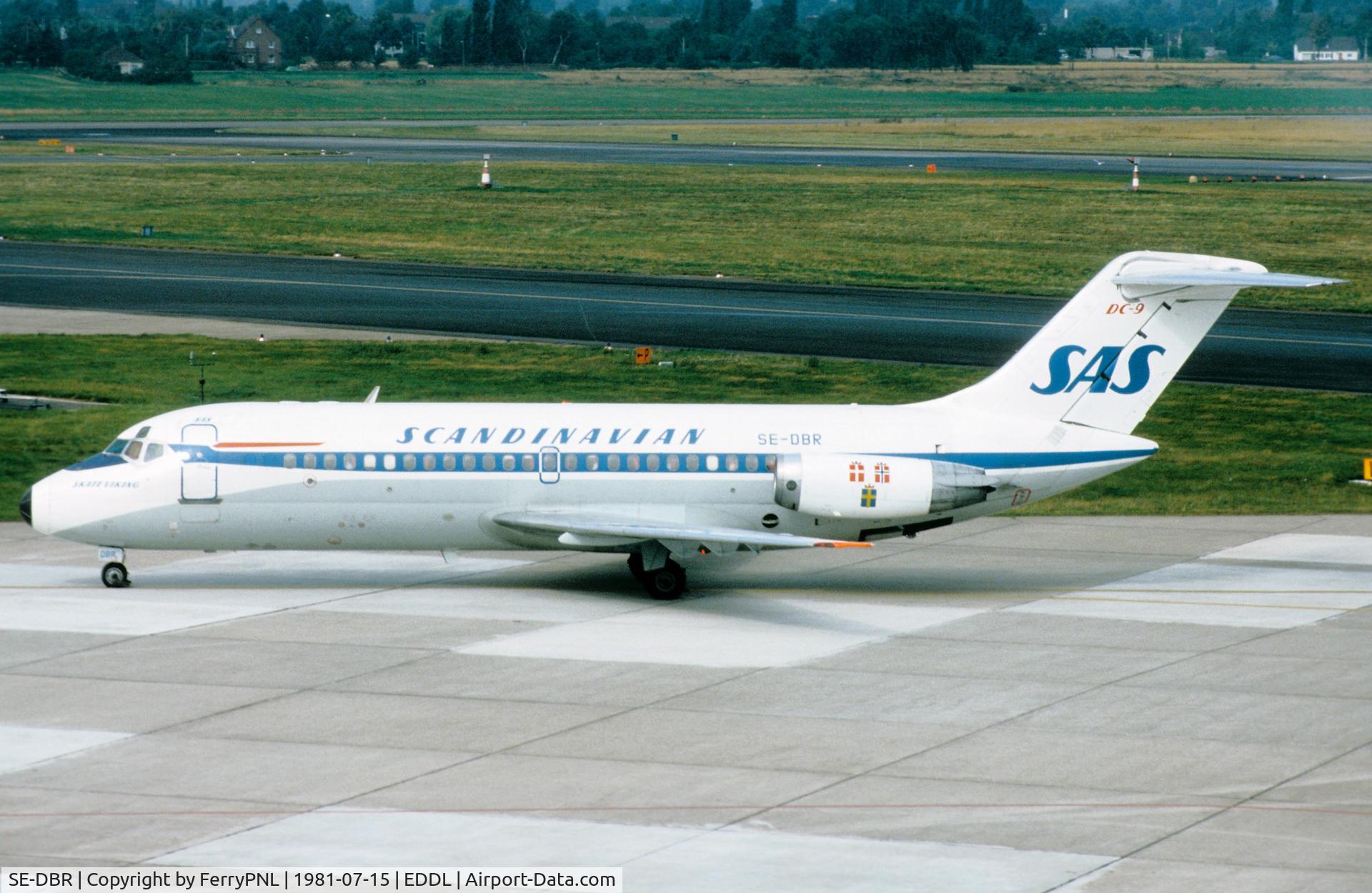 SE-DBR, 1969 Douglas DC-9-21 C/N 47306, Arrival of SAS DC-9-21