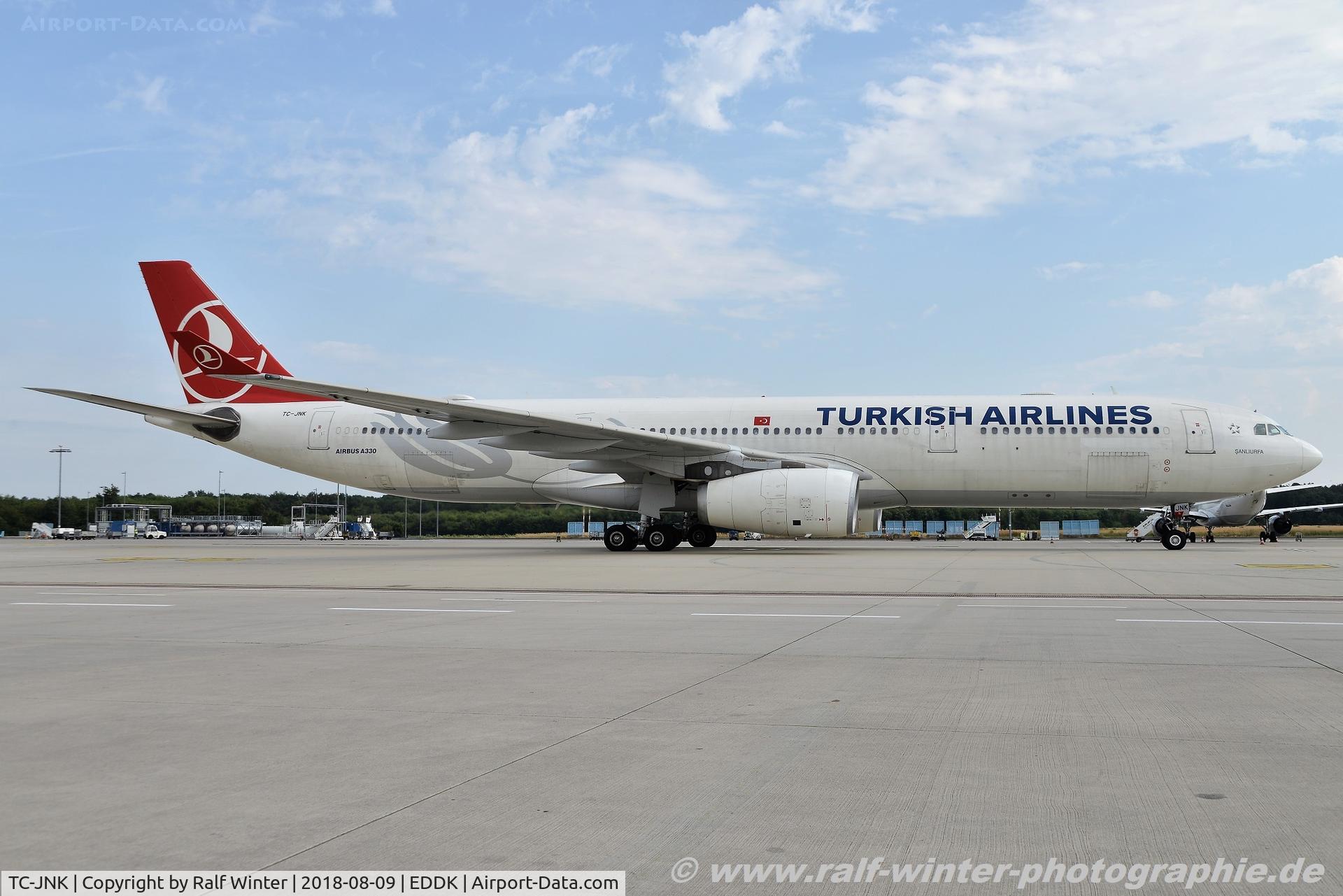 TC-JNK, 2010 Airbus A330-343X C/N 1172, Airbus A330-343 - TK THY Turkish Airlines 'Sanliurfa' - 1172 - TC-JNK - 09.08.2018 - CGN