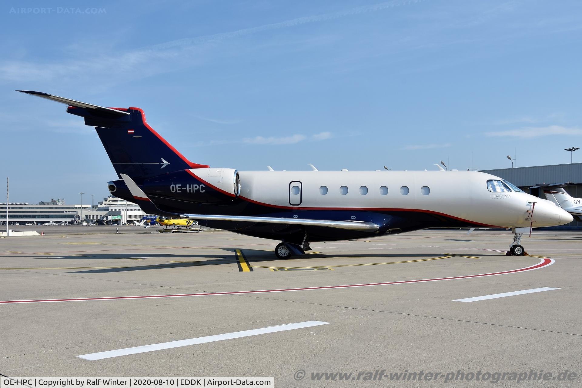 OE-HPC, 2018 Embraer EMB-550 Legacy 500 C/N 55000072, Embrear EMB-550 Legacy 500 - SPG Speedwings Executive - 55000072 - OE-HPC - 10.08.2020 - CGN