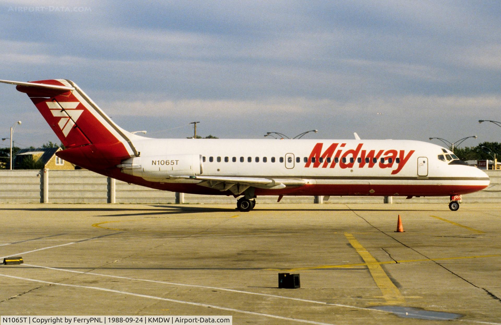 N1065T, Douglas DC-9-15 C/N 45779, Midway DC-9-15