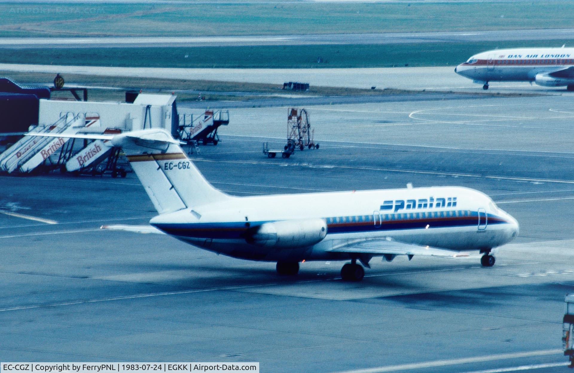 EC-CGZ, 1965 Douglas DC-9-14 C/N 45699, Spantax DC-9-14