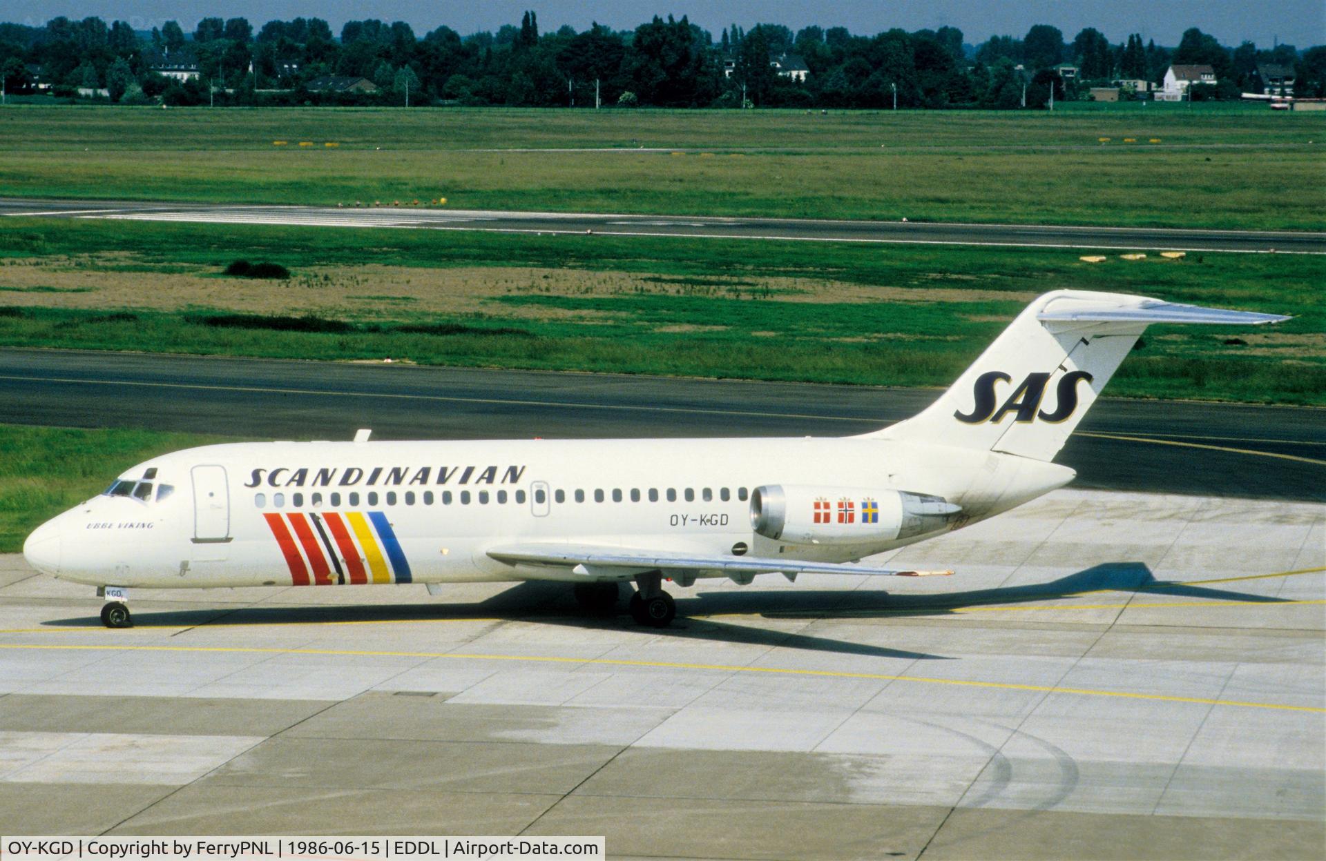 OY-KGD, 1968 Douglas DC-9-21 C/N 47302, Arrival of SAS DC-9-21