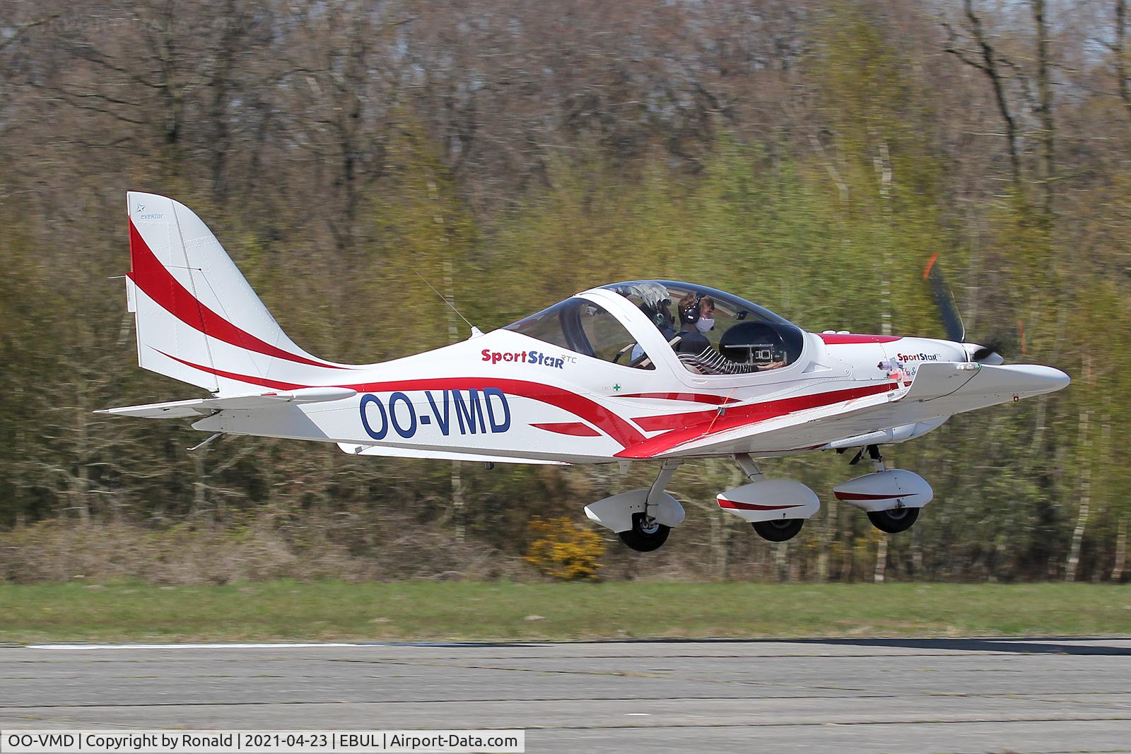 OO-VMD, 2015 Evektor-Aerotechnik Sportstar RTC C/N 2015-1711, at ebul
