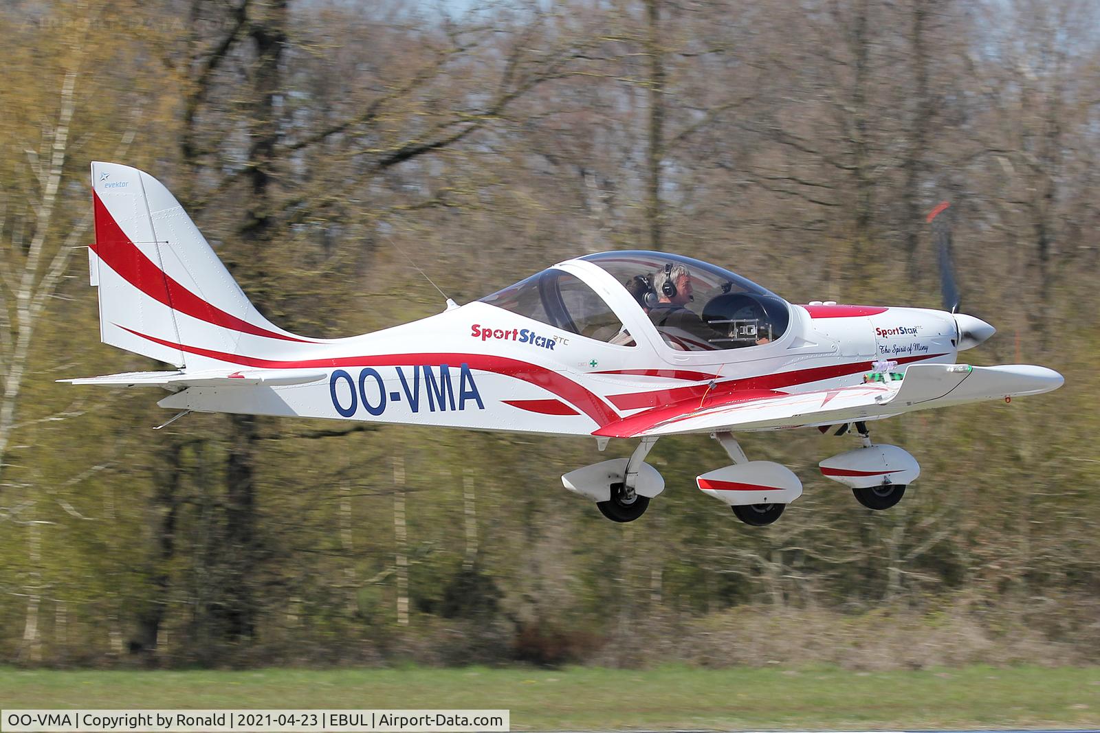 OO-VMA, 2015 Evektor-Aerotechnik Sportstar RTC C/N 2015-1710, at ebul