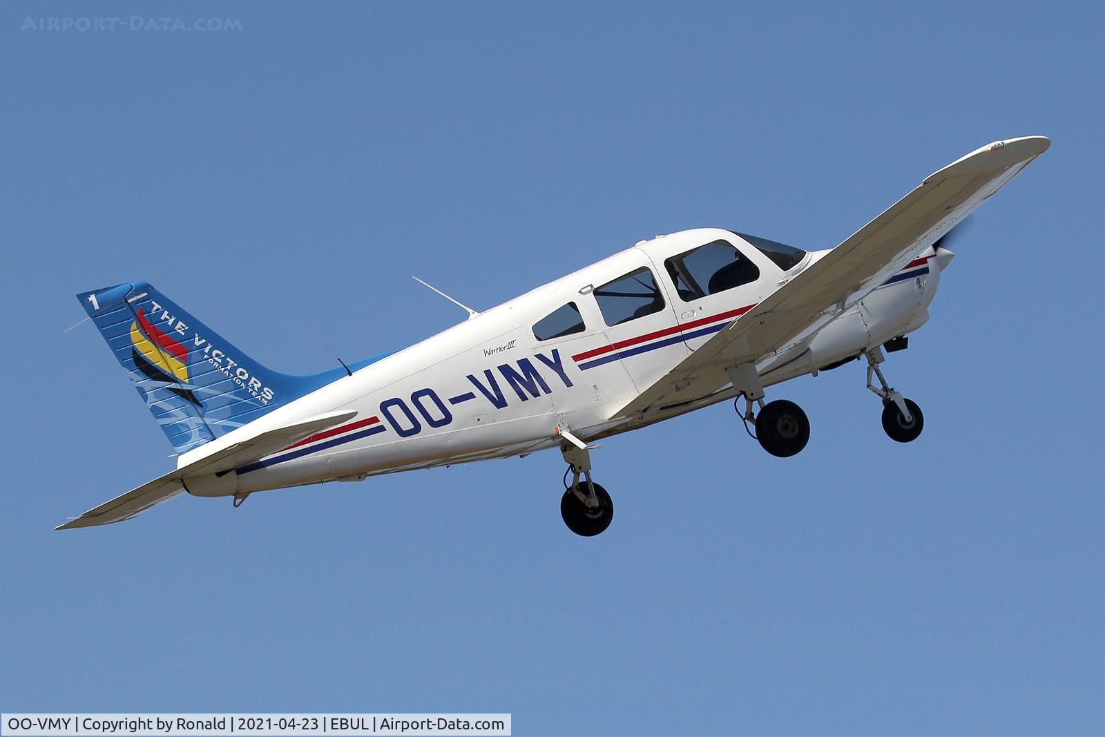 OO-VMY, 2007 Piper PA-28-161 C/N 2842287, at ebul