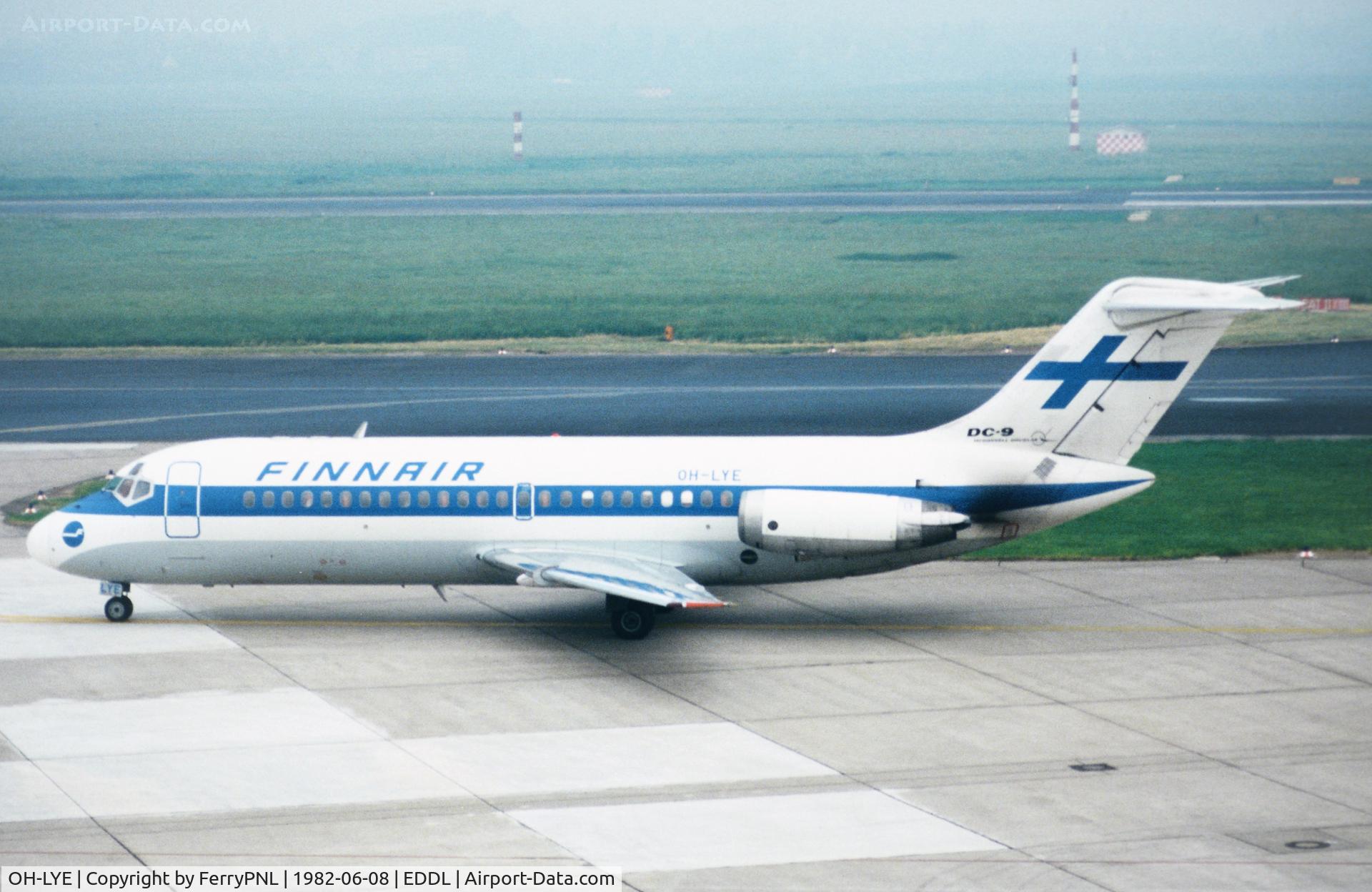 OH-LYE, 1965 Douglas DC-9-14 C/N 45729, Finnair DC-9-14