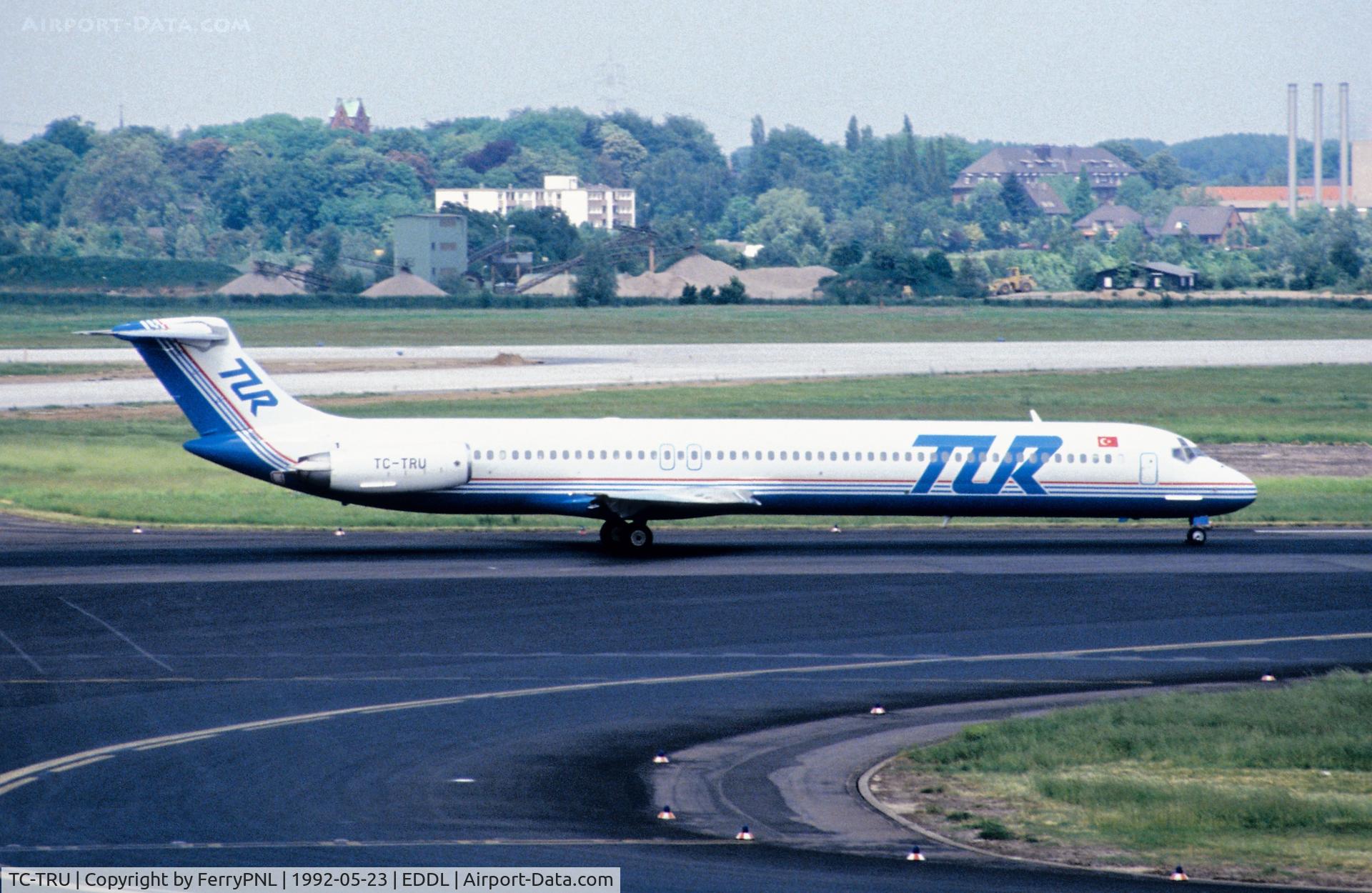 TC-TRU, 1987 McDonnell Douglas MD-83 C/N 49442, TUR MD-83