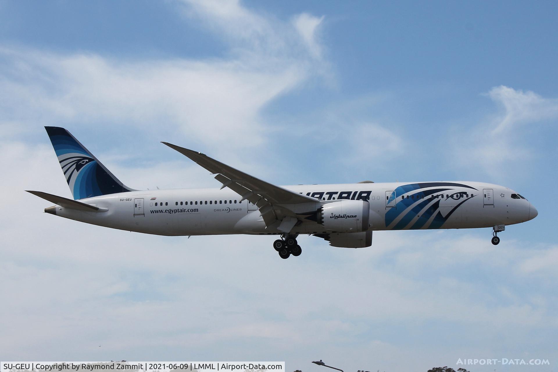 SU-GEU, 2019 Boeing 787-9 Dreamliner Dreamliner C/N 38802, B787 Dreamliner SU-GEU Eygptair