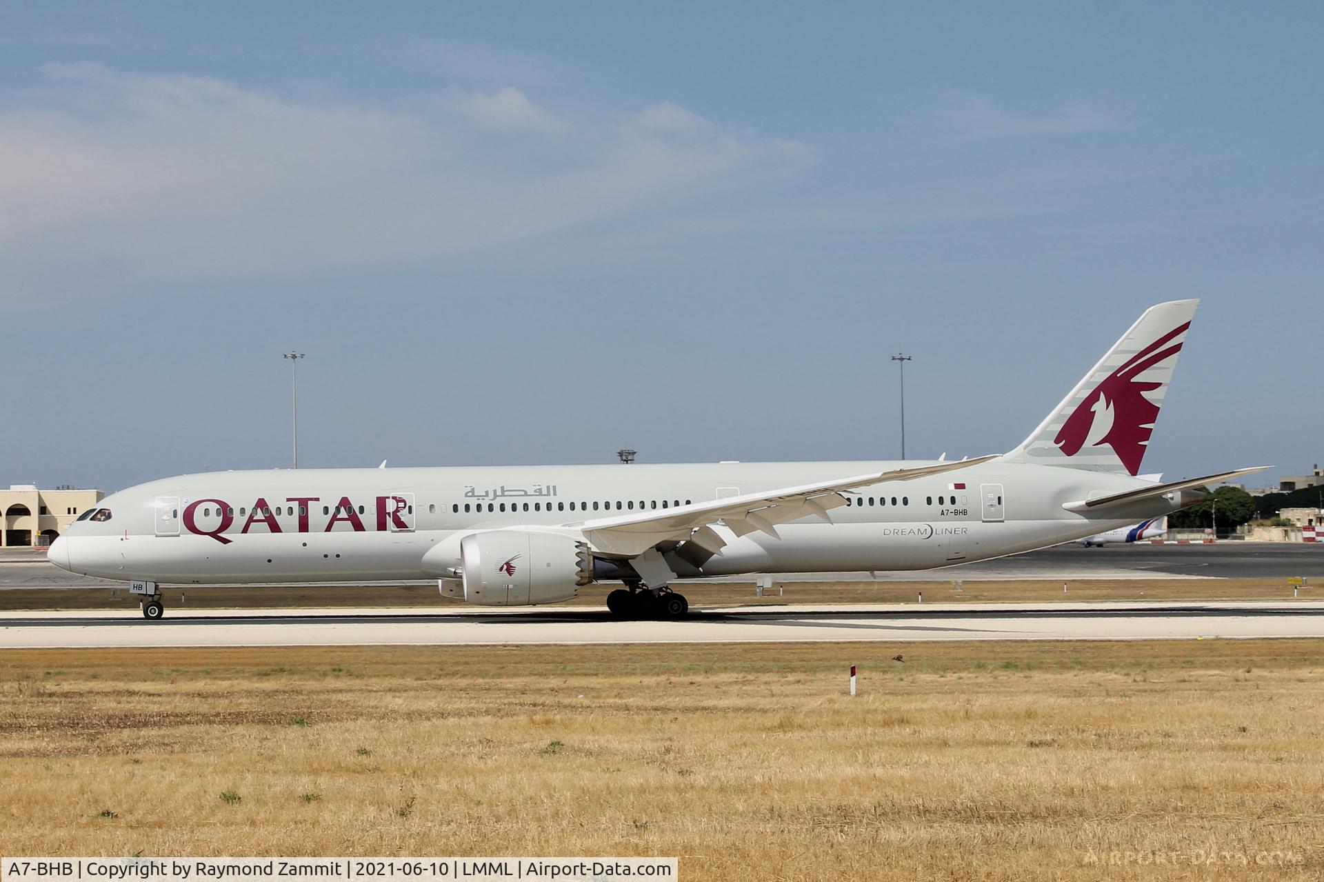 A7-BHB, 2019 Boeing 787-9 Dreamliner Dreamliner C/N 64215, B787 Dreamliner A7-BHB Qatar Airways