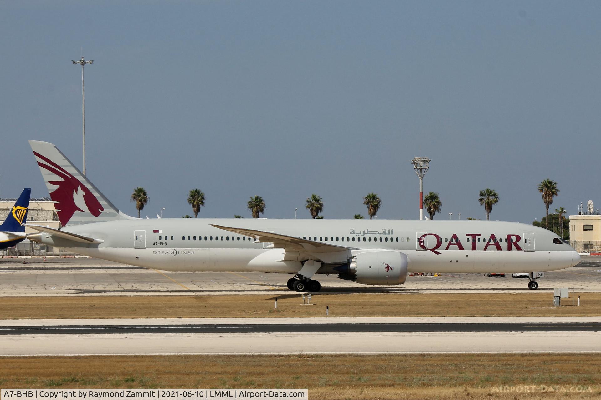 A7-BHB, 2019 Boeing 787-9 Dreamliner Dreamliner C/N 64215, B787 Dreamliner A7-BHB Qatar Airways