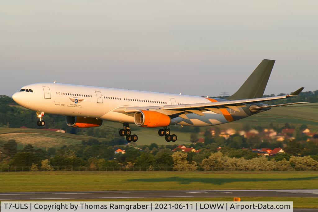 T7-ULS, 2000 Airbus A330-343 C/N 349, San Marino Executive Aviation Airbus A330-300