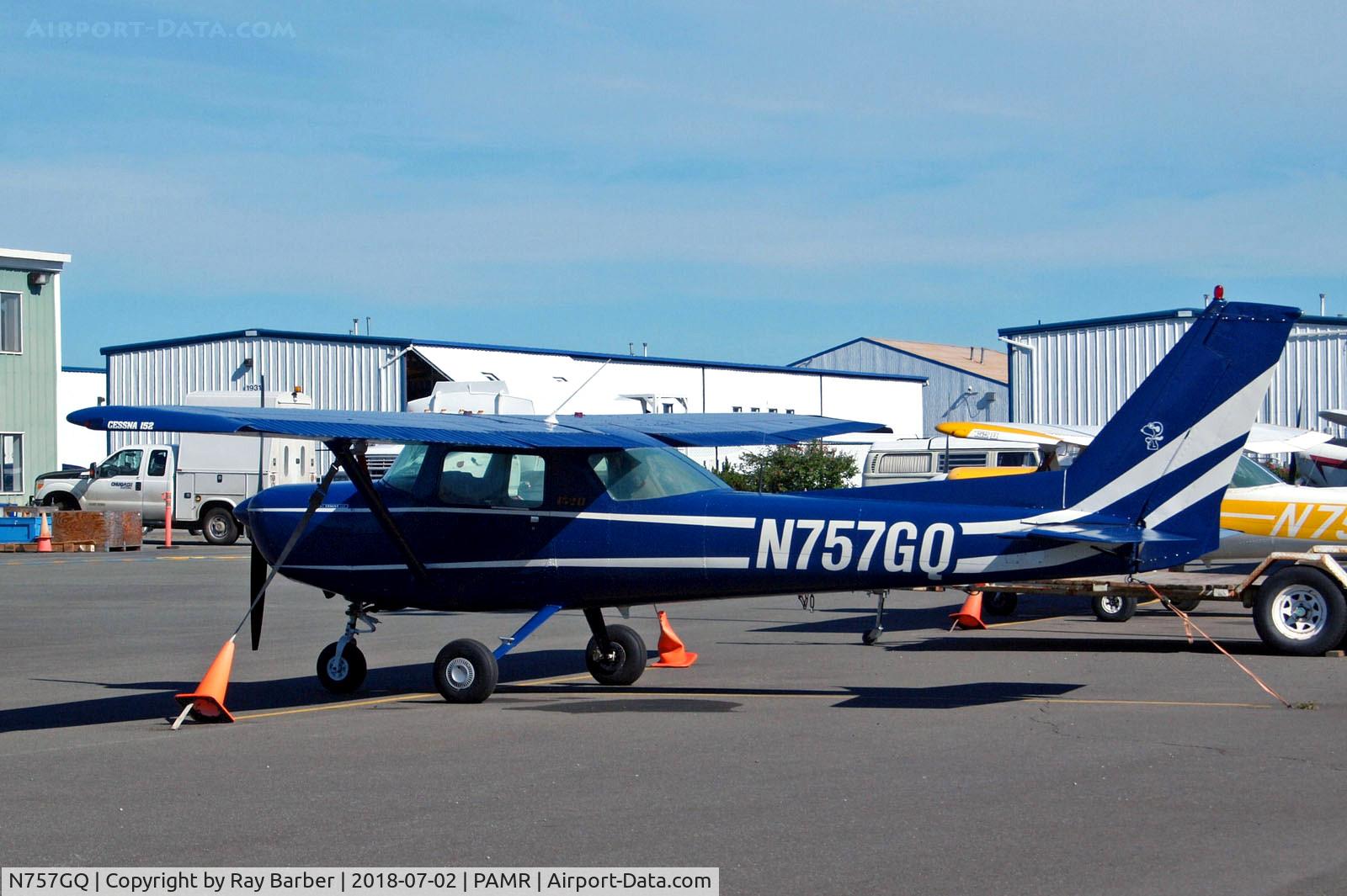 N757GQ, 1977 Cessna 152 C/N 15279732, N757GQ   Cessna 152 [152-79732] Anchorage-Merrill Field~N 02/07/2018