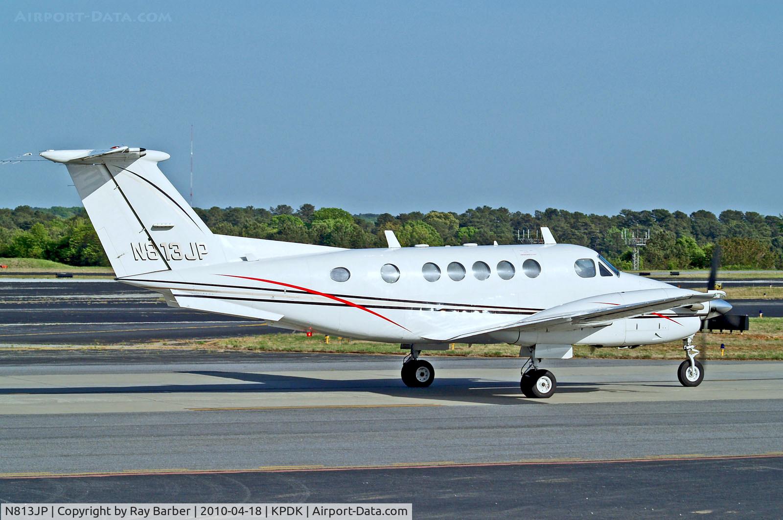 N813JP, 1980 Beech 200 Super King Air C/N BB-715, N813JP   Beech 200 Super King Air [BB-715] Atlanta-Dekalb Peachtree~N 18/04/2010