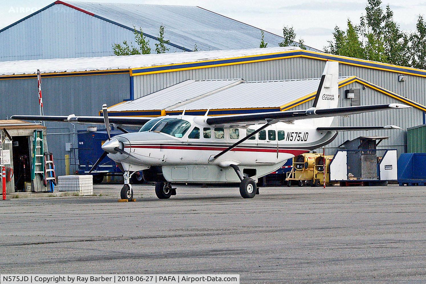 N575JD, 1997 Cessna 208B C/N 208B0595, N575JD   Cessna 208B Grand Caravan [208B-0595] (Everts Air Alaska) Fairbanks Int'l~N 27/06/2018
