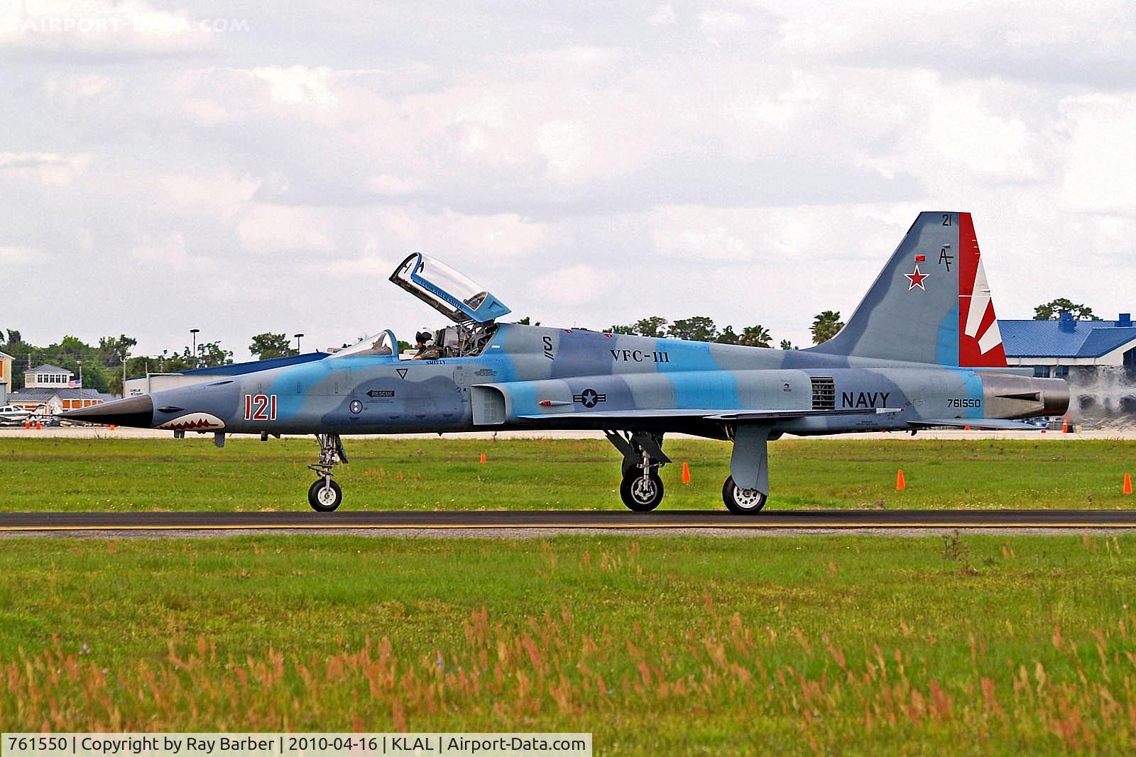 761550, 1976 Northrop F-5N Tiger II C/N L.1025, 761550   Northrop F-5N Tiger II [L1025] (United States Navy) Lakeland-Linder~N 16/04/2010