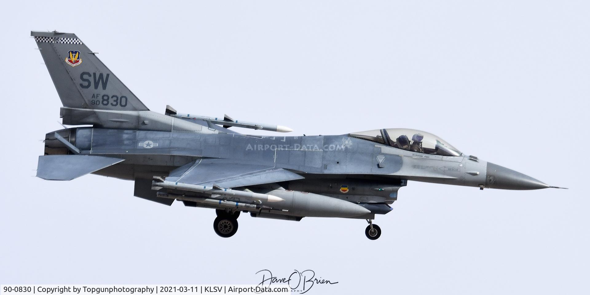 90-0830, Lockheed Martin F-16C Fighting Falcon C/N CC-30, 55th FS out of Shaw AFB