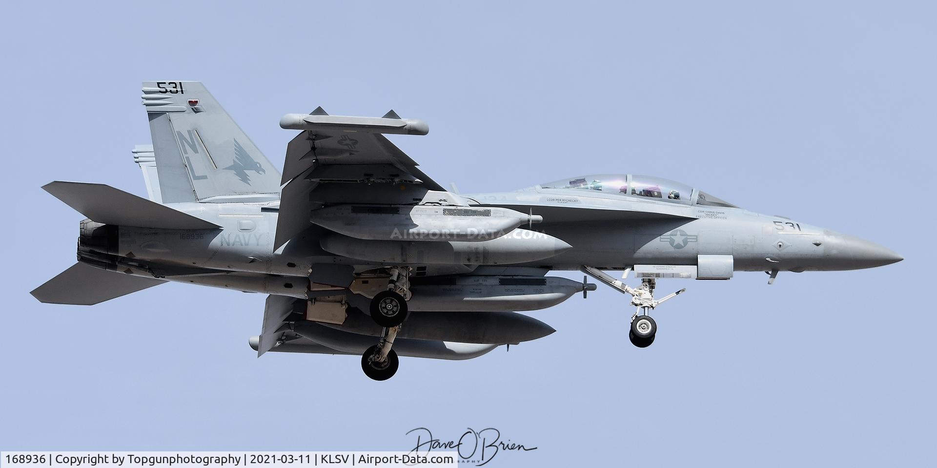 168936, Boeing EA-18G Growler C/N G-108, PULSAR21