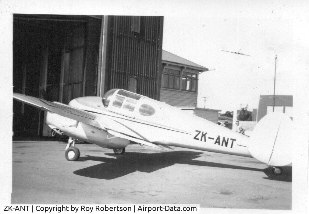 ZK-ANT, 1947 Miles M-65 Gemini 1A C/N 6322, Photo probably taken at Mangere, New Zealand around 1947