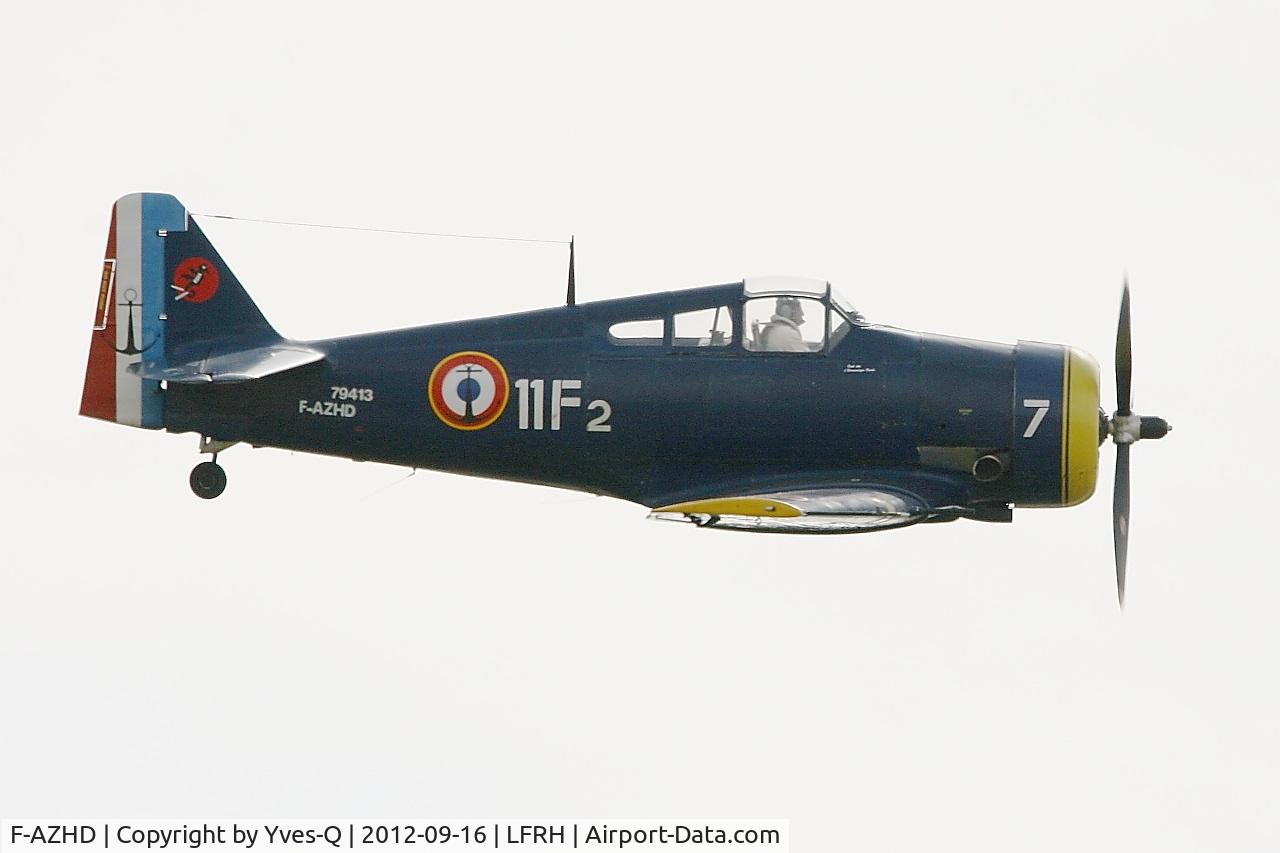 F-AZHD, North American NA-68 C/N SA-30, North American NA-68 (T6), On display, Lann Bihoué Naval Air Base (LFRH-LRT) open day 2012
