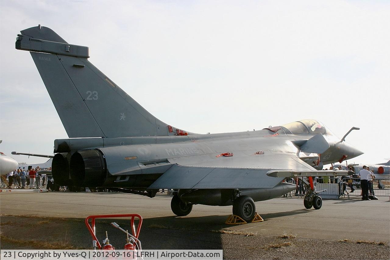 23, Dassault Rafale M C/N 23, Dassault Rafale M, Static display, Lann Bihoué Air Base (LFRH-LRT) Open day 2012