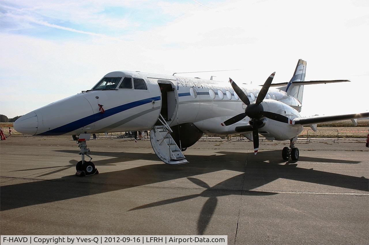 F-HAVD, 1993 British Aerospace Jetstream 4101 C/N 41022, British Aerospace Jetstream 41, Aviation Defense Service (AVDEF), Static display, Lann Bihoué Air Base (LFRH-LRT) Open day 2012