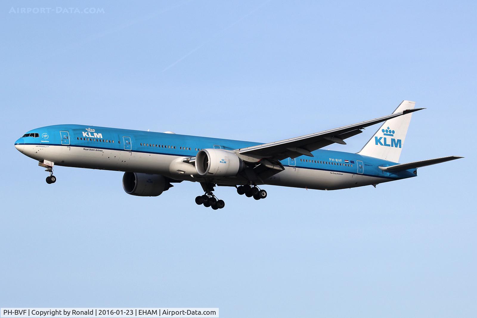 PH-BVF, 2011 Boeing 777-306/ER C/N 37947, at spl