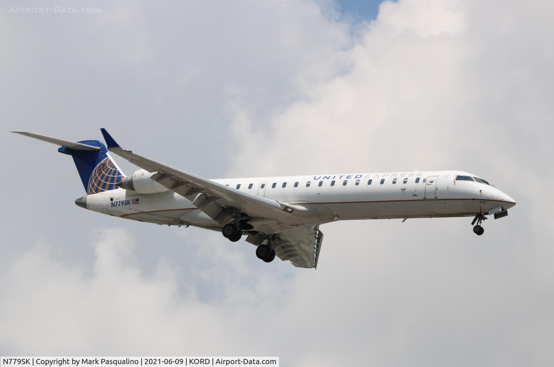 N779SK, 2009 Bombardier CRJ-702 (CL-600-2C10) Regional Jet C/N 10276, CL-600-2C10