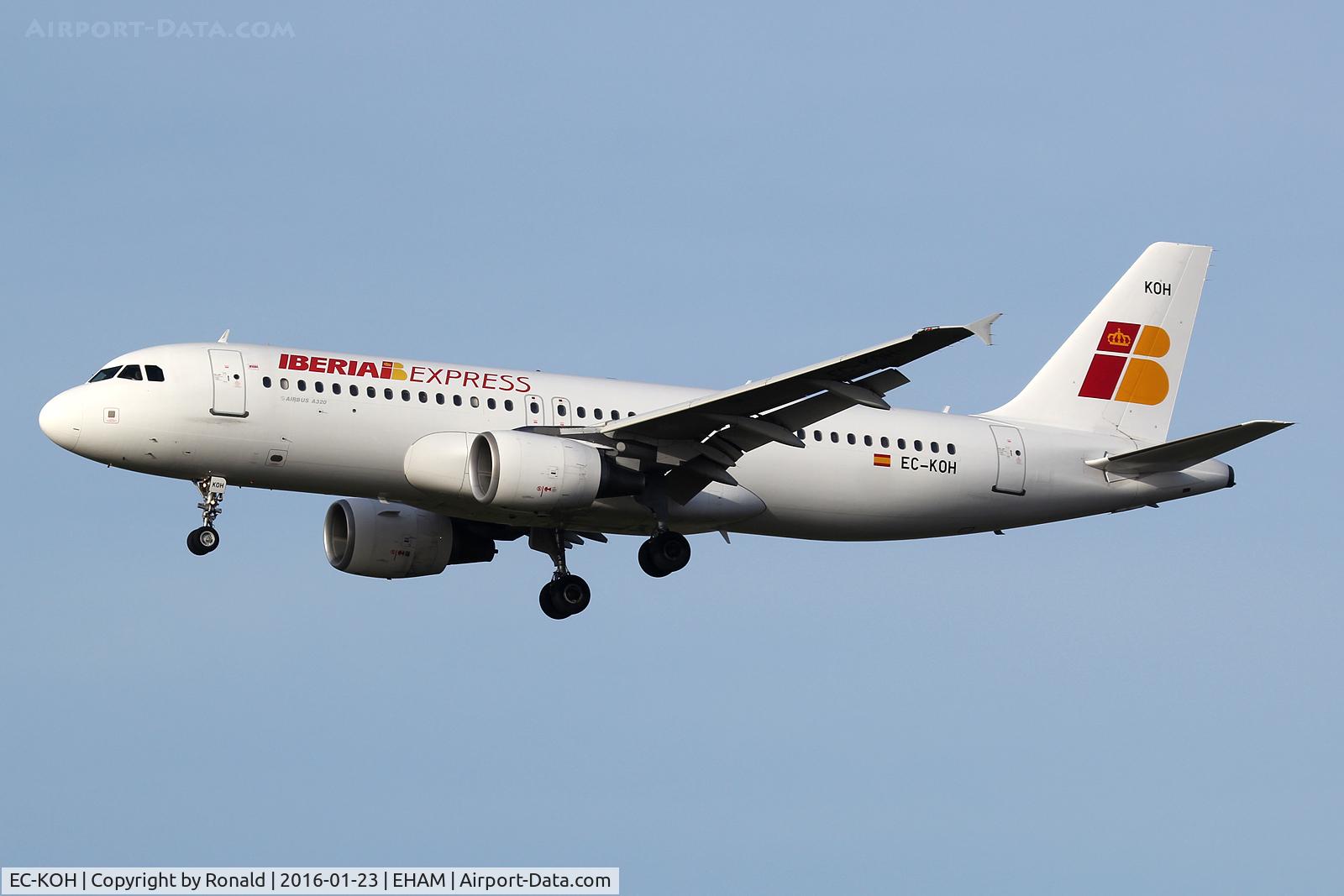 EC-KOH, 2004 Airbus A320-214 C/N 2248, at spl