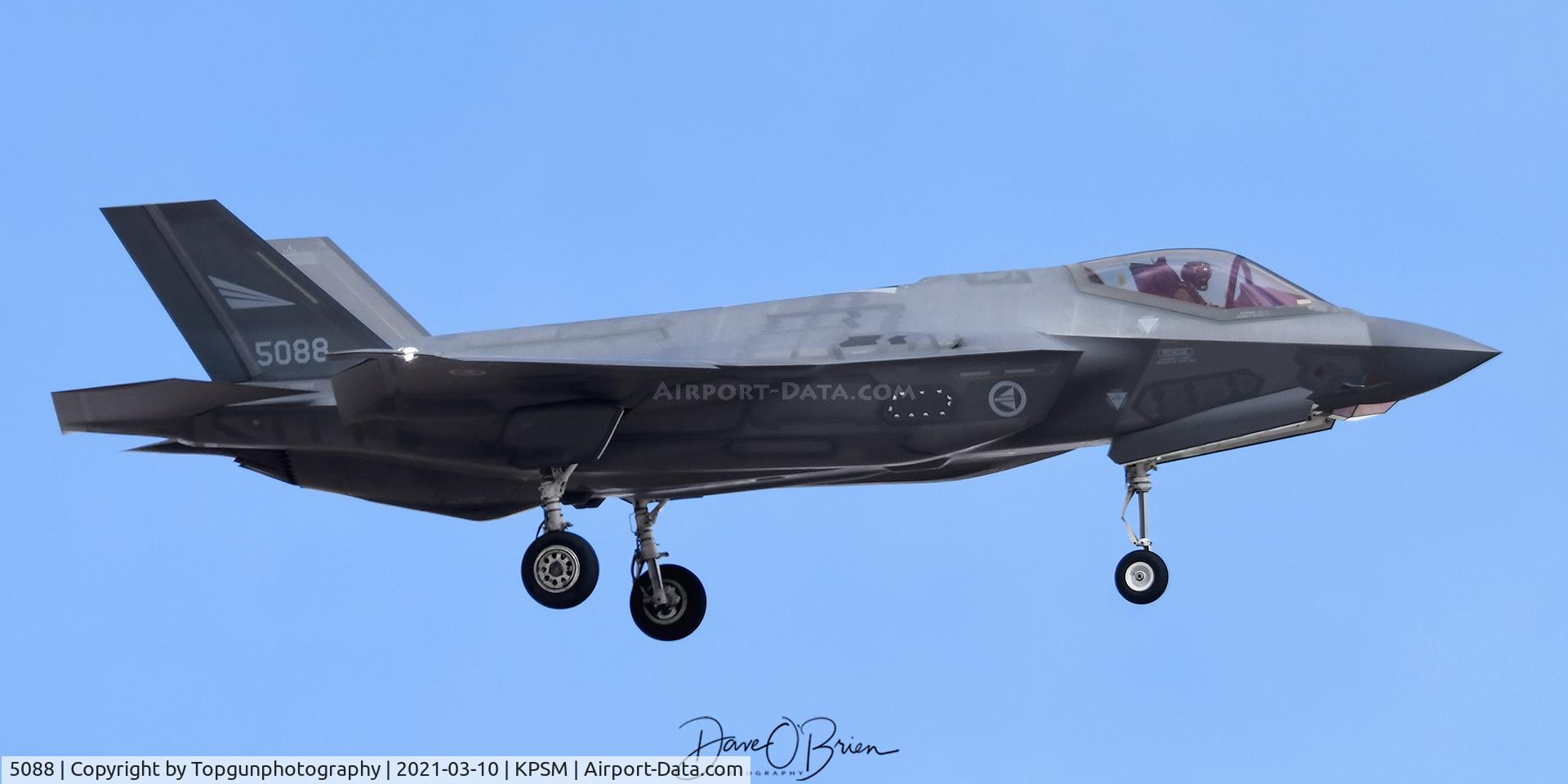5088, Boeing F-35A C/N AM-02, 62FS Norway jet out of Luke AFB,AZ