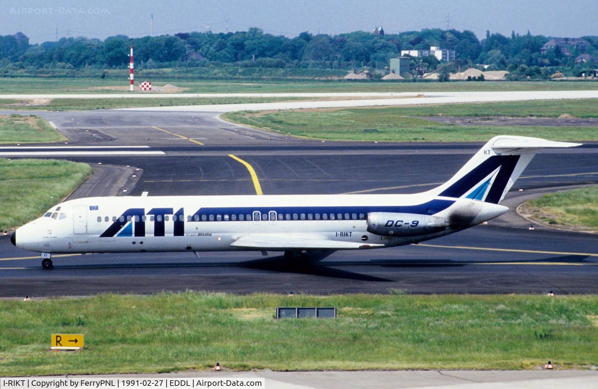 I-RIKT, 1968 Douglas DC-9-32 C/N 47230, ATI DC-9-32