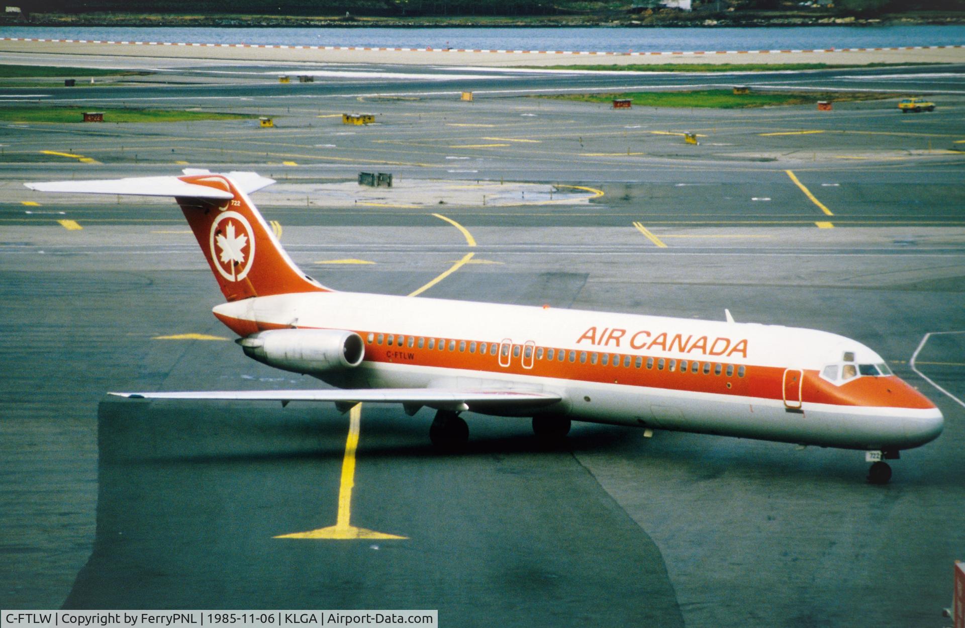 C-FTLW, 1968 Douglas DC-9-32 C/N 47198, Air Canada DC-9-32