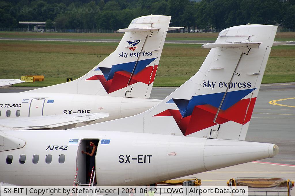SX-EIT, 1996 ATR 42-500 C/N 530, Sky Express ATR-42 and ATR-72 @GRZ