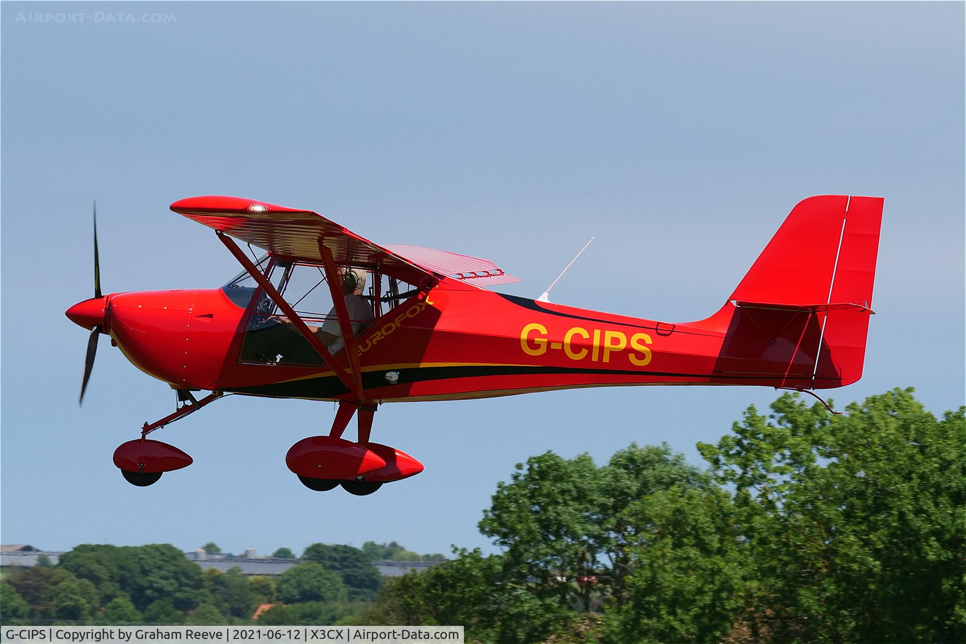 G-CIPS, 2015 Aeropro Eurofox 912(1) C/N BMAA/HB/661, Landing at Northrepps.