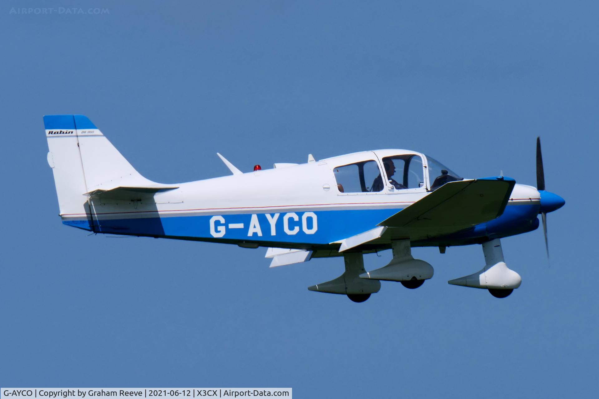 G-AYCO, 1969 CEA DR-360 Chevalier C/N 362, Landing at Northrepps.