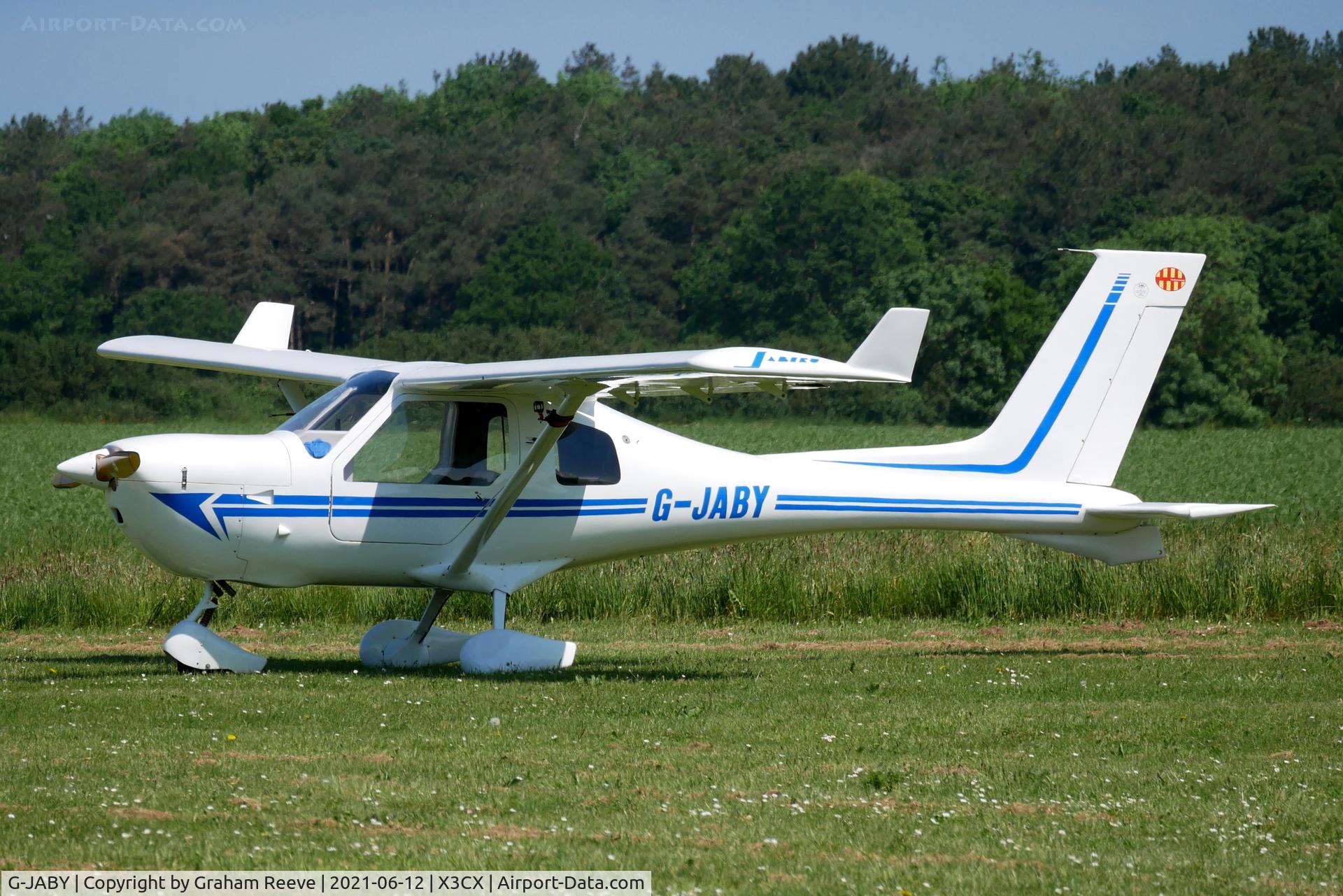 G-JABY, 2003 Jabiru SPL-450 C/N PFA 274A-13672, Parked at Northrepps.