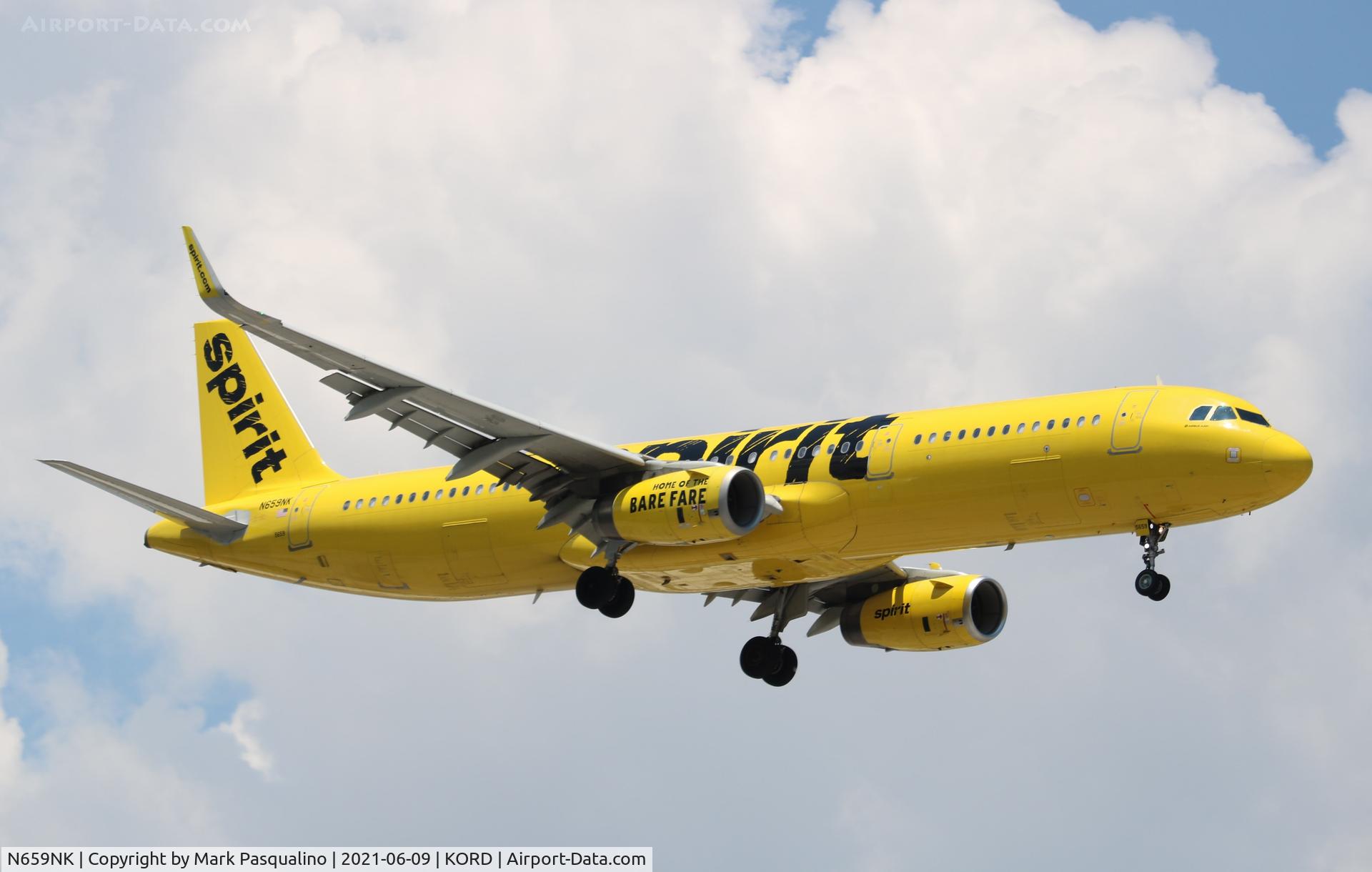 N659NK, 2015 Airbus A321-231 C/N 6770, Airbus A321-231