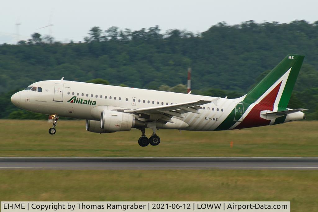 EI-IME, 2002 Airbus A319-112 C/N 1740, Alitalia Airbus A319