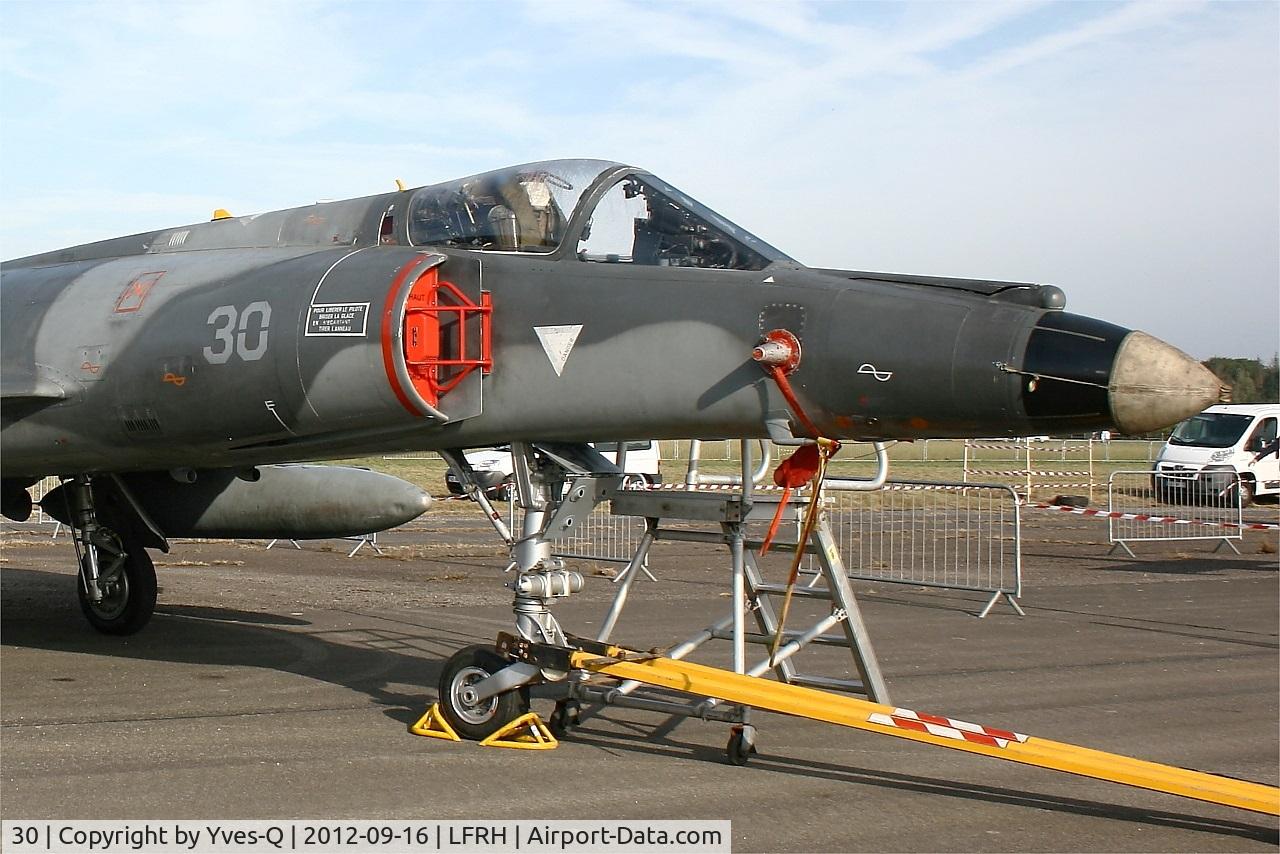30, Dassault Super Etendard C/N 30, Dassault Super Etendard M (SEM), Static display, Lann Bihoué Air Base (LFRH-LRT) Open day 2012