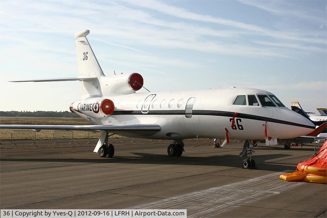 36, 1980 Dassault Falcon 50 C/N 36, Dassault Falcon 50 SurMar, Static display, Lann Bihoué Air Base (LFRH-LRT) Open day 2012