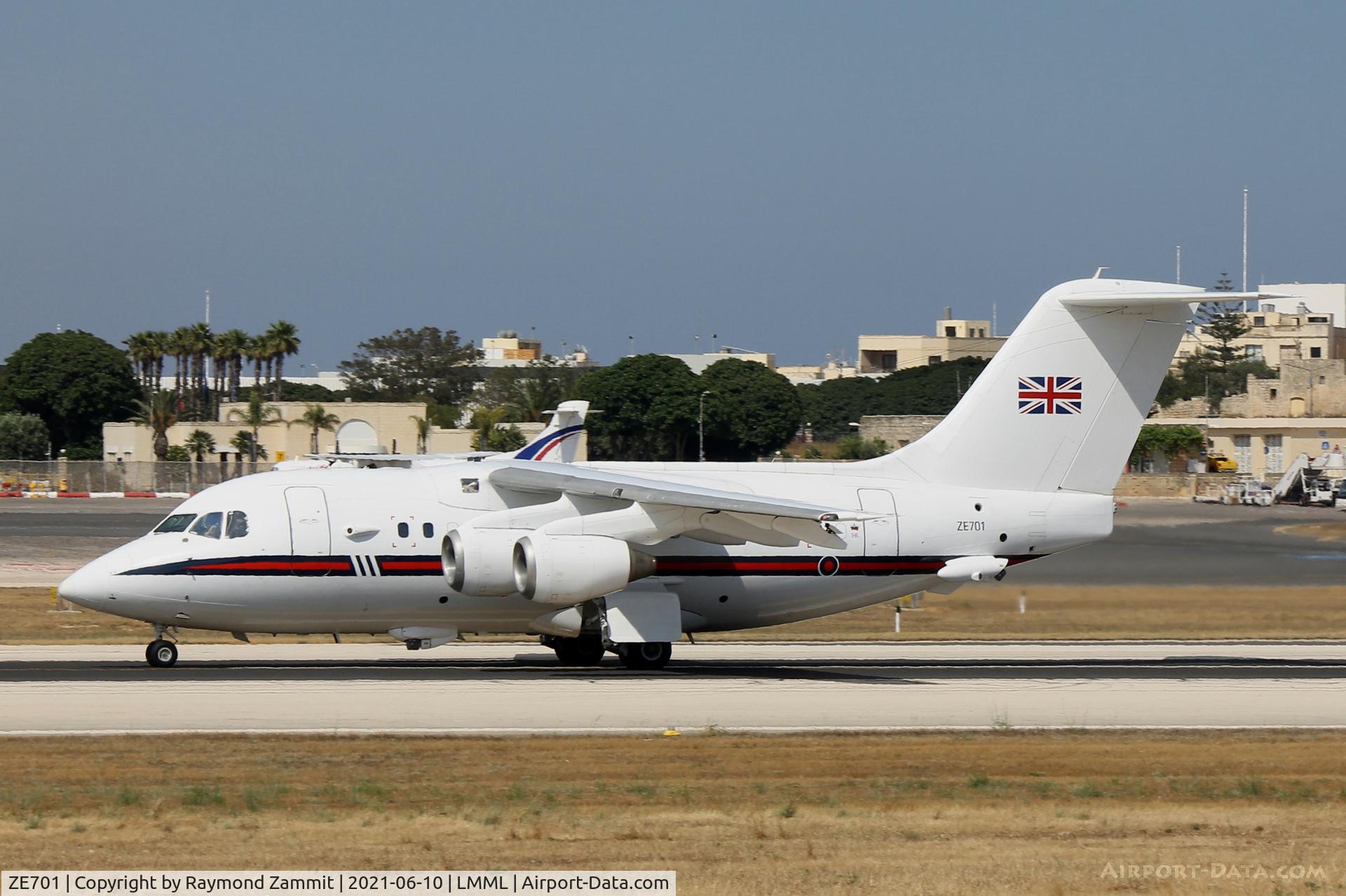 ZE701, 1985 British Aerospace BAe.146 CC.2 C/N E1029, Bae 146 CC.2 ZE701 Royal Air Force