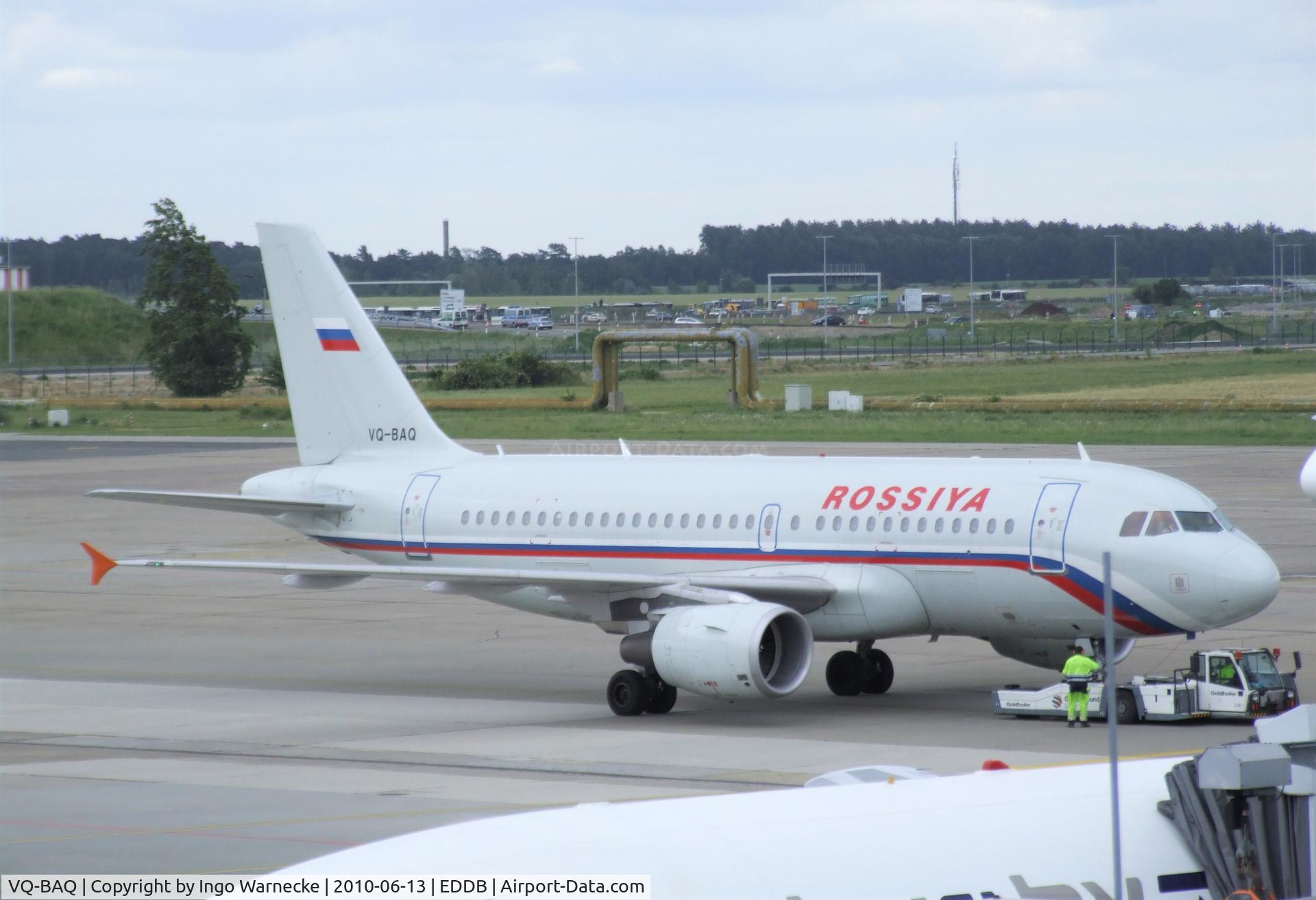 VQ-BAQ, 2001 Airbus A319-111 C/N 1560, Airbus A319-111 of Rossiya airlines at Schönefeld airport
