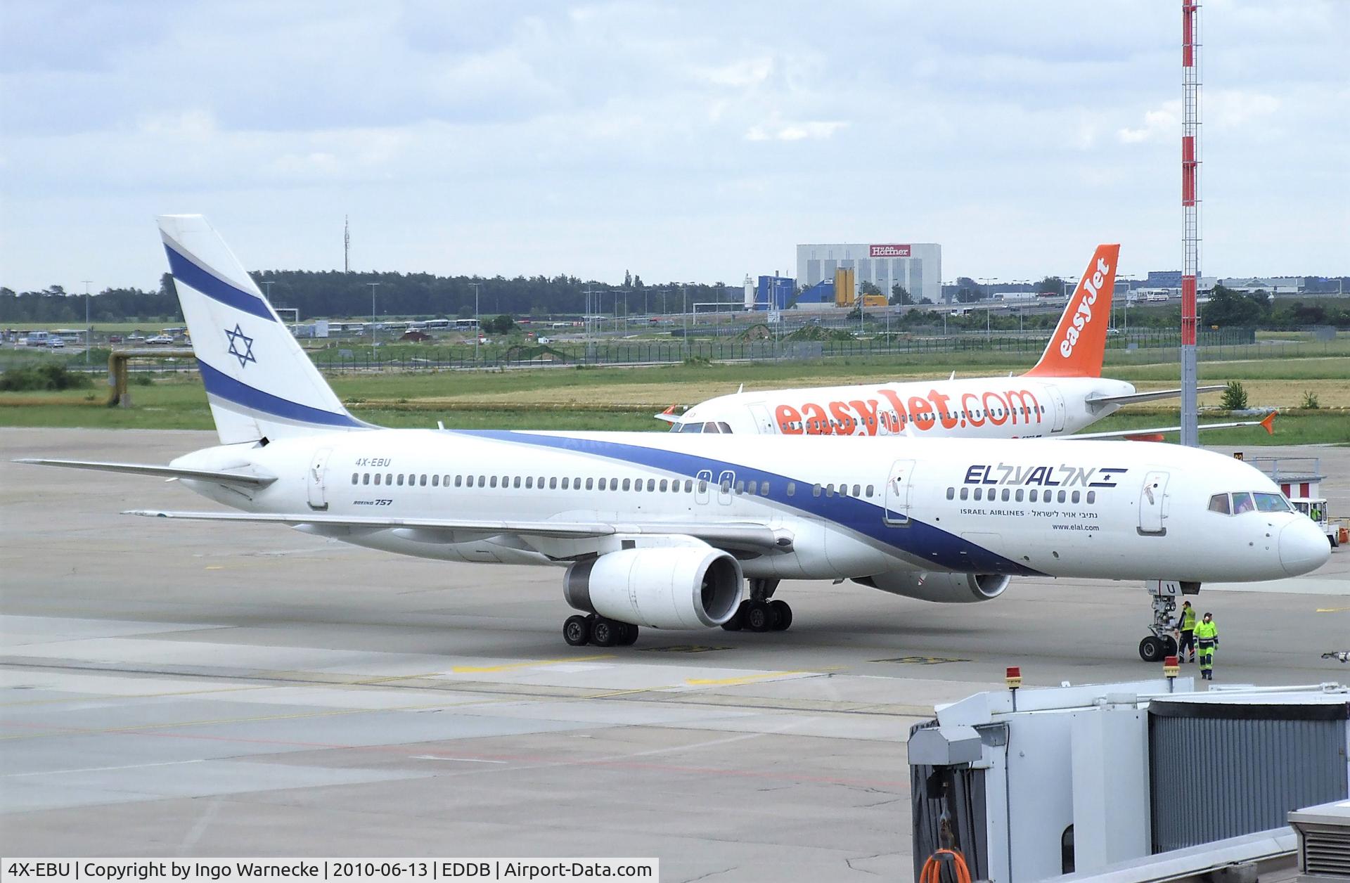 4X-EBU, 1993 Boeing 757-258 C/N 26053/529, Boeing 757-258 of El Al at Schönefeld airport