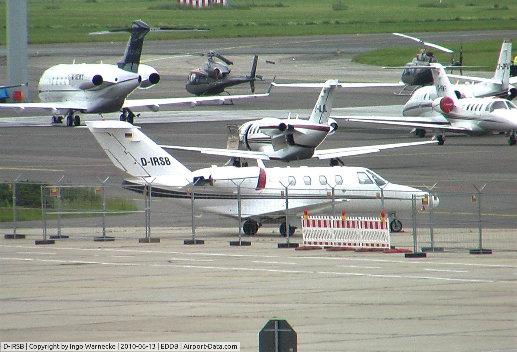 D-IRSB, 2001 Cessna 525 CitationJet CJ1 C/N 525-0476, Cessna 525 CitationJet CJ1 at Schönefeld airport