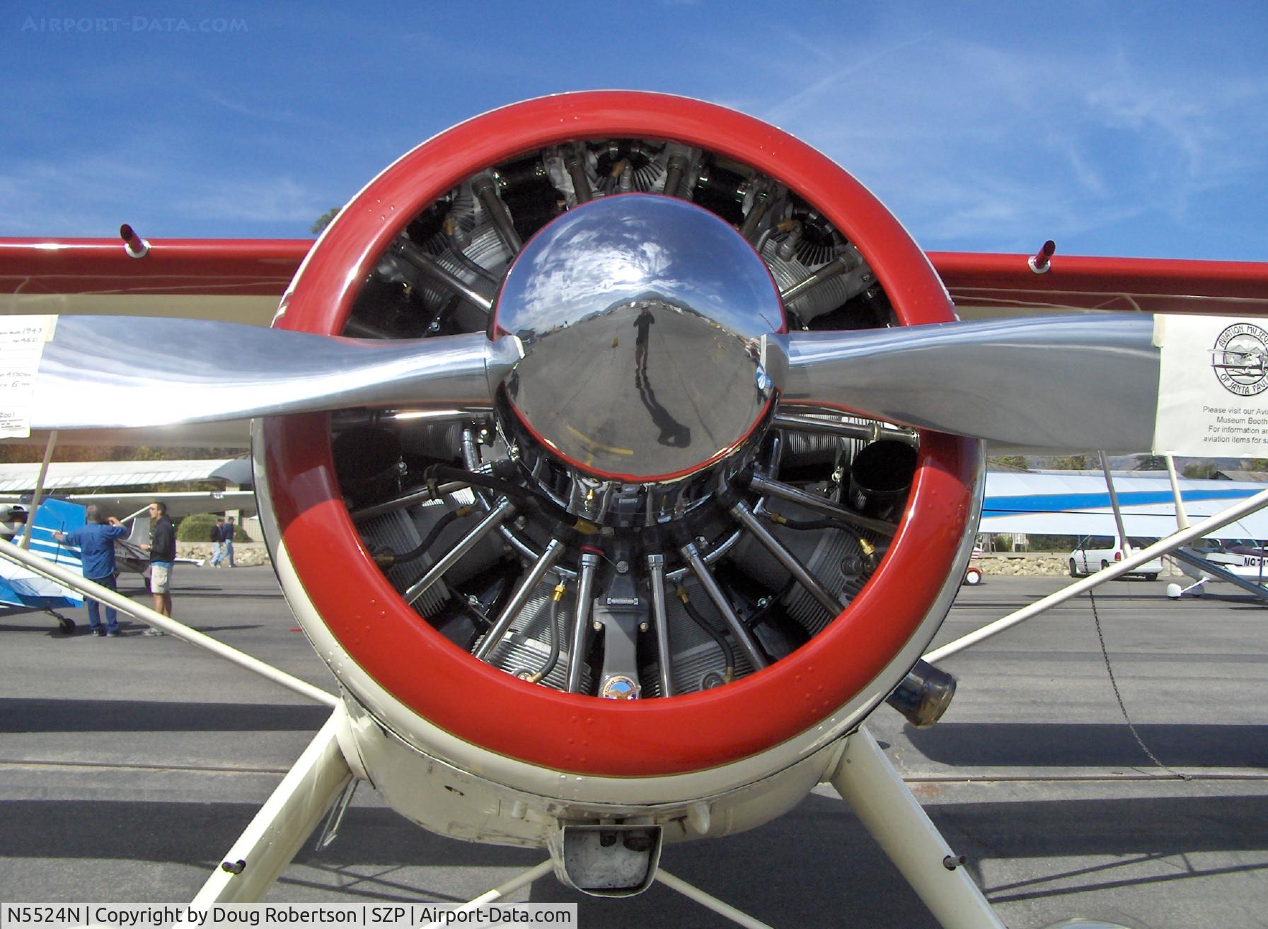 N5524N, 1943 Howard Aircraft DGA-15P C/N 890, 1943 Howard DGA-15P P & W R-985 450 Hp 'Mr. Hooligan'