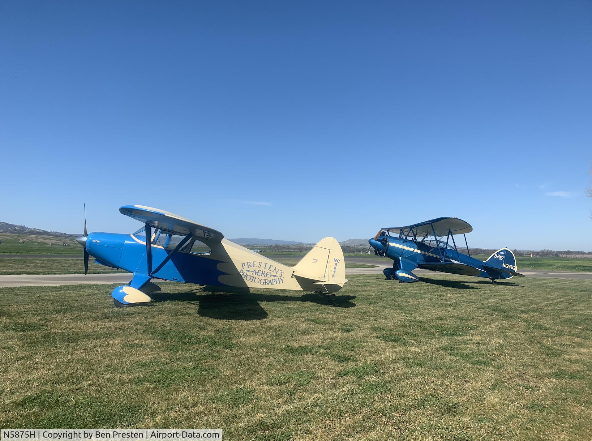 N5875H, 1949 Piper PA-16 Clipper C/N 16-493, N5875H