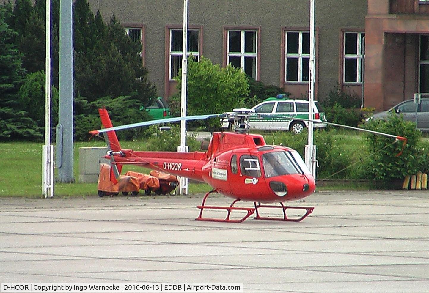D-HCOR, Aerospatiale AS-350B Ecureuil C/N 1601, Aerospatiale AS.350B Ecureuil at Schönefeld airport