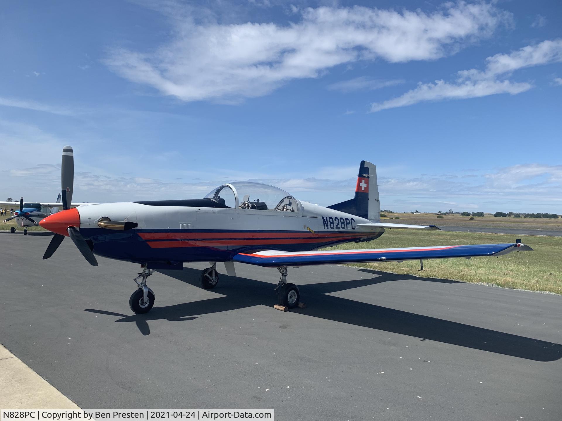 N828PC, 1985 Pilatus PC-7 C/N 479, N828PC
