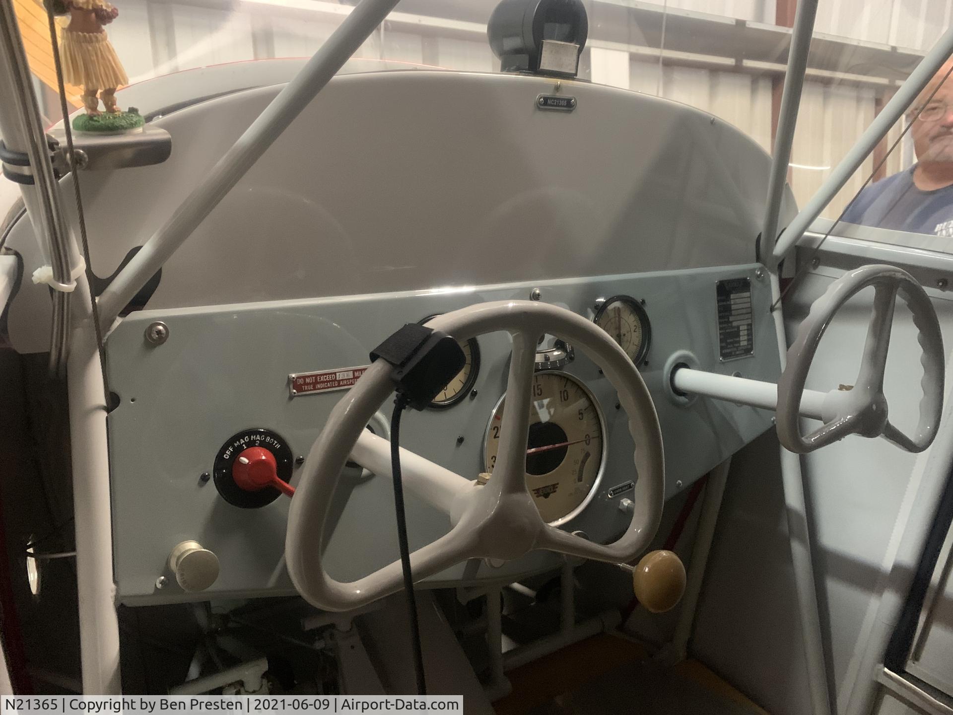 N21365, 1938 Aeronca 65-C C/N C-1788, N21365