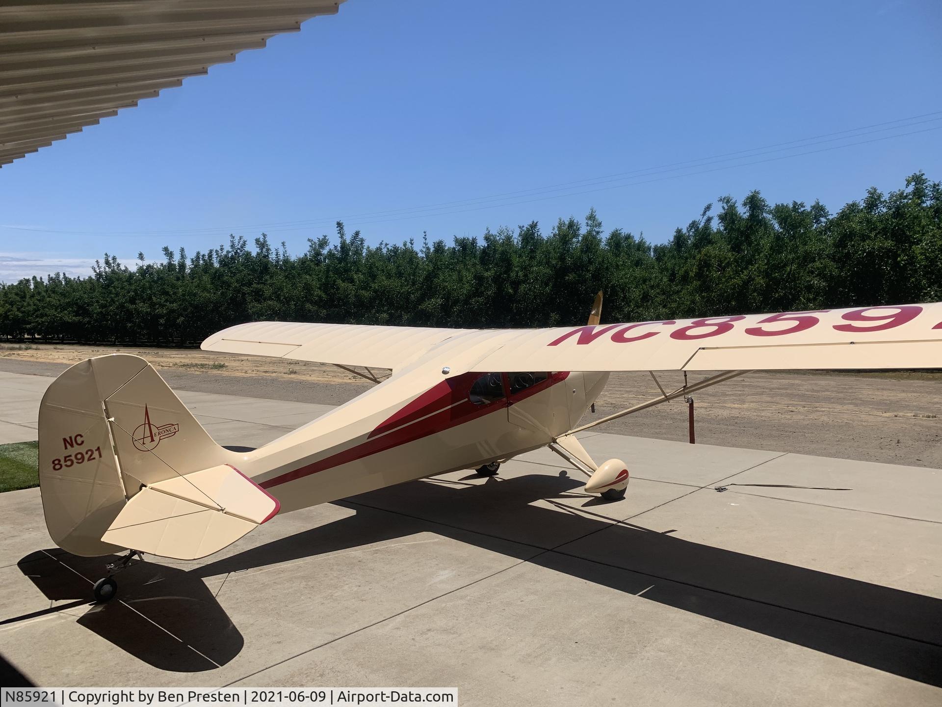 N85921, 1946 Aeronca 11AC Chief C/N 11AC-340, N85921