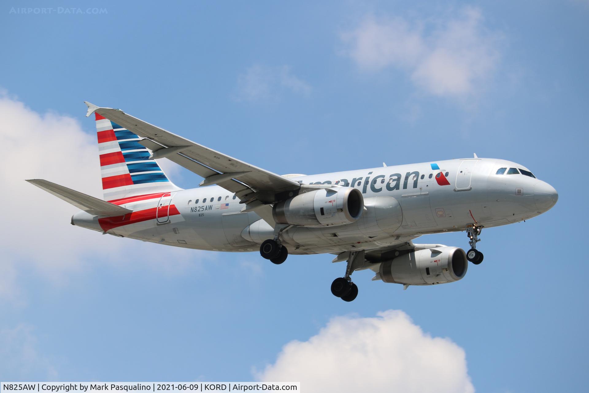 N825AW, 2001 Airbus A319-132 C/N 1527, Airbus A319-131